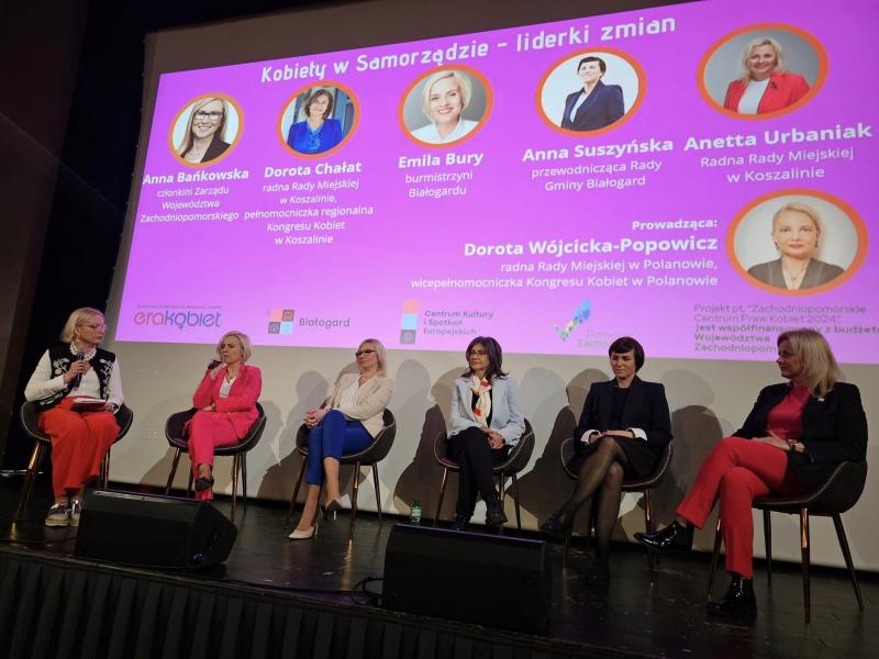 Dzień dla Kobiet oraz Regionalny Kongres Kobiet zorganizowany w Białogardzie